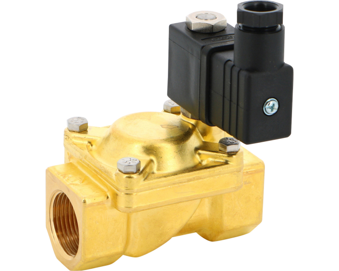 Brass Solenoid Valve ESM 117 W EPDM+ACS 1/4'' - 12 Vcc